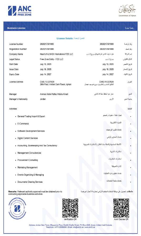Business License