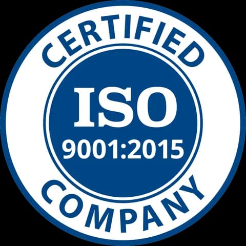 ISO 9001:2015 Quality Management Certificate