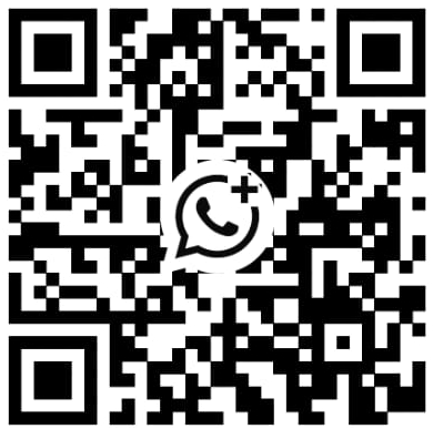 QR code to start a WhatsApp chat with Heart of Bahrain